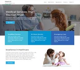 Mediciti Lite Medical and Healthcare Wordpress Theme