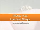 Allergy Type Injectant Allergens