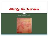 Allergy An Overview