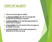 Research Validity and Reliability PowerPoint Presentation