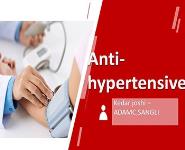 Anti Hypertensive PowerPoint Presentation