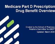 Medicare Part D Prescription Drug Benefit Overview PowerPoint Presentation