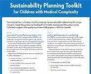 Improve Care Transformation Sustainability - Sustainability Planning Toolkit for Children with Medical Complexity PowerPoint Presentation Notes