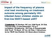Impact of the frequency of plasma viral load monitoring on treatment outcome among perinatally HIV-infected Asian children stable on first-line cART