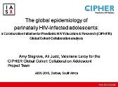 The global epidemiology of perinatally HIV-infected adolescents