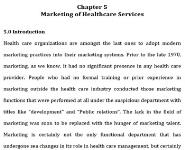 Marketing of Healthcare Services PowerPoint Presentation