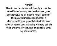 Heroin Overdoses PowerPoint Presentation