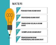 PENCEGAHAN DAN PENGENDALIAN  ASAM URAT PowerPoint Presentation