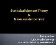 MRT mean residence time PowerPoint Presentation Notes