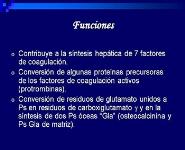 Vitamin K PowerPoint Presentation Notes