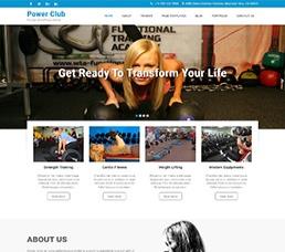 Powerclub Lite Fitness and Wellness Businesses Wordpress Theme