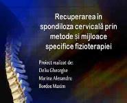 Spondiloza Cervicala PowerPoint Presentation Notes