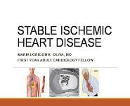 stable ischemic heart disease PowerPoint Presentation Notes