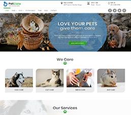Pet Care Clinic Wordpress Theme