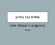 Liver Disease in Pregnancy PowerPoint Presentation