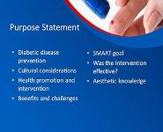 Health Promotion Intervention PowerPoint Presentation Notes