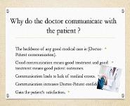 Doctor Patient Communication PowerPoint Presentation
