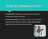 Communication PowerPoint Presentation