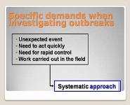 OUTBREAK INVESTIGATION PowerPoint Presentation