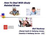 How To Deal With Study Related Stress
