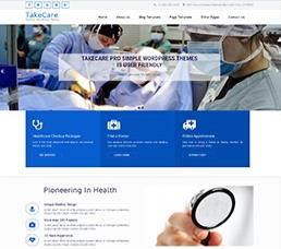 TakeCare Medical and Healthcare Wordpress Theme