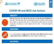 COVID-19 and Noncommunicable diseases (NCD) Risk Factors PowerPoint Presentation Notes