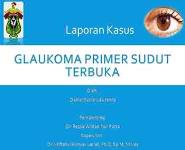 Glaucoma Open Angle PowerPoint Presentation