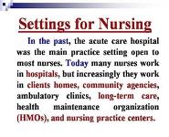 Introduction to Nursing PowerPoint Presentation