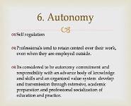 Nursing as a profession PowerPoint Presentation