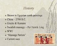 Massage Therapy PowerPoint Presentation