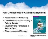 Asthma Management Pharmacological Therapy PowerPoint Presentation Notes
