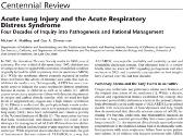 Acute Lung Injury
