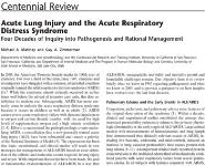 Acute Lung Injury Medical Notes