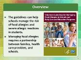 Managing Food Allergies in Schools