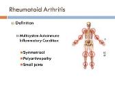 Rheumatoid Arthritis Vs Osteoarthritis