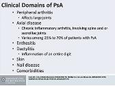 Latest Developments and Expert Outlook on Management of Psoriatic arthritis