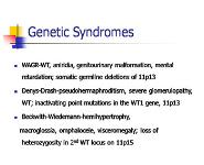 Pediatric Renal Tumors PowerPoint Presentation Notes