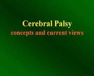 Cerebral Palsy PowerPoint Presentation