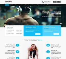 SKT Strong Fitness and Gym Wordpress Theme