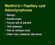 Salivary Gland Tumors PowerPoint Presentation Notes