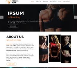 Fitness Park Fitness Studio and Gym Wordpress Theme