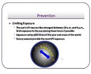 Skin Cancer PowerPoint Presentation Notes