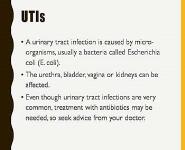 Urinary Tract Infections PowerPoint Presentation