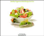 Healthy Vegetarian Salad Recipes for You PowerPoint Presentation