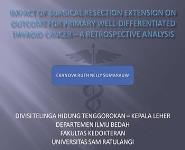 Impact of surgical resection extension PowerPoint Presentation
