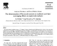 Flavonoid Content in Mulberry Medical Notes