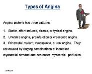 Antianginal Drugs PowerPoint Presentation