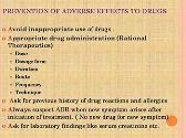 Adverse Drug Reactions