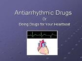 Antiarrhythmic Drugs