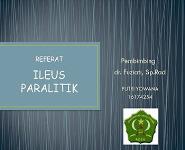 Ileus Paralitik PowerPoint Presentation